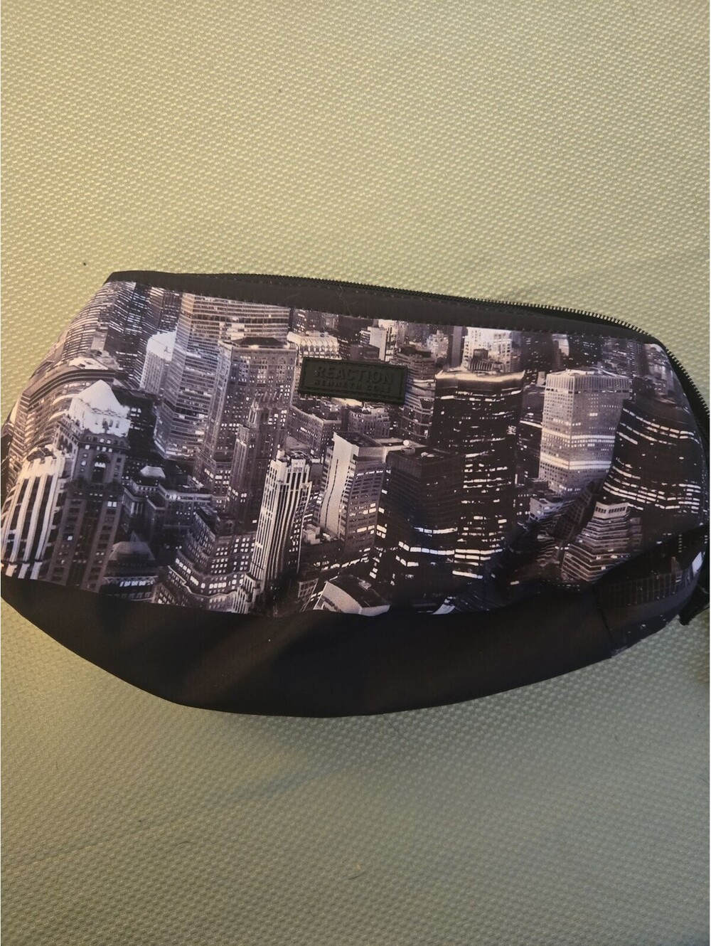 Kenneth Cole Reaction Toiletry Bag with NYC Skyline Graphic